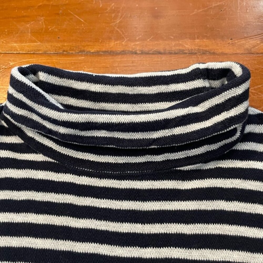 Dog Dept Santa Monica California Navy Striped Top - Picture 8 of 12